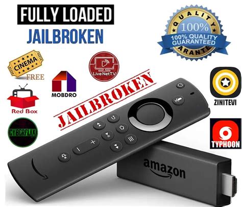 You will be able to watch thousands of USA and International channels on this Fire TV Stick. . Jailbroken firestick for sale
